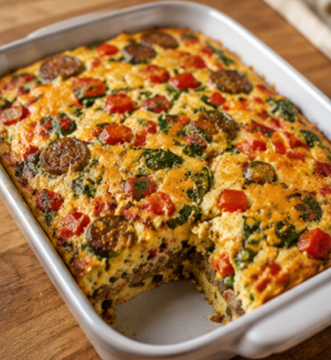 The Weekend Family Breakfast Casserole