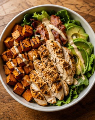 Chicken & Sweet Potato Power Bowl