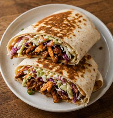 BBQ Chicken Crunch Wraps